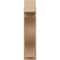 Ekena Millwork 8-in W x 22-in D x 34-in H Funston Block Rough Cedar Woodgrain TimberThane Outlooker, Primed Tan OUTUR080X22X34FST44RCPR - alternate 5